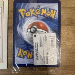 IN HAND Pokemon x Natural History Museum Pikachu Jumbo Promo Card & Leaflet - Image 5