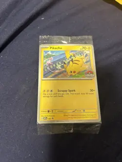 Pikachu 190 SV: Scarlet & Violet Promo Cards NM SEALED - Image 1