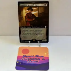 MTG Hancock, Ghoulish Mayor 910 Ext Art Surge Foil Universes Beyond: Fallout PIP - Image 1