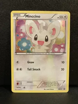Pokemon TCG Minccino Black & White BW13 Holo Promo - Image 1