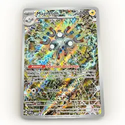 Pokemon Magneton SVP 159 Surging Sparks Full Art Holo Black Star Promo - Image 1