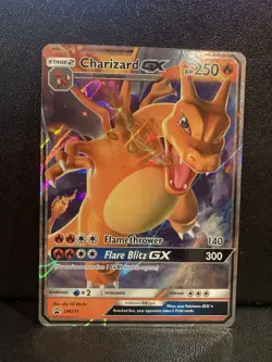 Charizard GX SM211 - Pokemon TCG Sun & Moon Black Star Promo - Holo - Image 1
