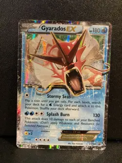 GYARADOS EX 2016 POKEMON XY BLACK STAR PROMO HOLO #XY106 Q4767 - Image 1