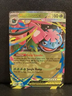 Mega Venusaur ex MEP 013 - Black Star Promo (Mega Evolution) Pokemon - Image 1