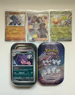 Pokemon TCG Paldean Fates Minitin (BULK) + Hits - Image 1