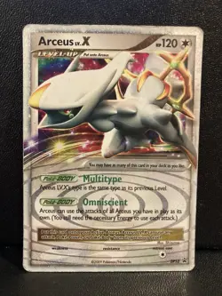 Arceus Lv X - DP53 - Promo Diamond & Pearl Holo - Pokemon Card - HP - Image 1