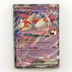 Play! Pokemon Prize Pack Series 7 Surging Sparks 076/191 Latias ex - Image 1