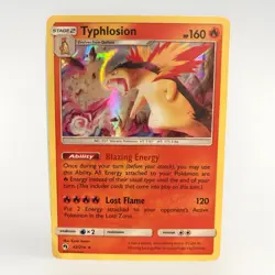 Pokemon TCG SM Lost Thunder 42/214 Typhlosion Rare Holo Card - Image 1