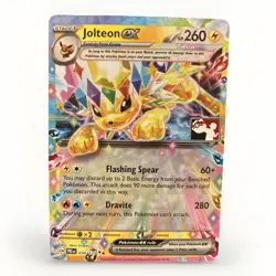 Play! Pokemon Prize Pack Series 7 Prismatic Evolutions 030/131 Jolteon ex - Image 1