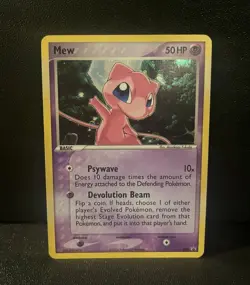 Pokemon Mew 040 Rare Holo Black Star Promo Lp Condition - Image 2