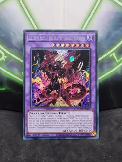 Yugioh Destiny HERO - Destroyer Phoenix Enforcer BODE-EN039 Secret Rare 1st NM - Image 1