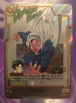 Dabura SB01-030Gold Alternate Art Dragon Ball Manga Booster Card Fusion World - Image 1