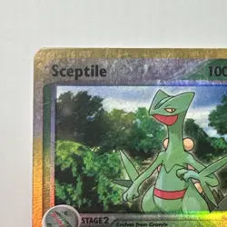 Sceptile Ruby and Sapphire Vintage Pokemon TCG Card 20/109 Reverse Holo - Image 2