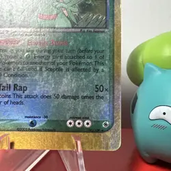 Sceptile Ruby and Sapphire Vintage Pokemon TCG Card 20/109 Reverse Holo - Image 4