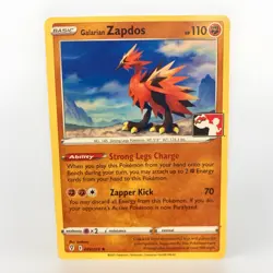 Galarian Zapdos #082/203 Prize Pack Series Cards - Image 1