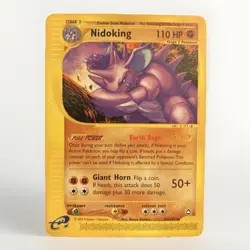 Pokemon Nidoking Aquapolis Non-Holo Card 24/147 Moderately Played - Image 1