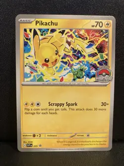 Pikachu World Championship 2025 SVP EN 225 Black Star Promo Card - Image 1