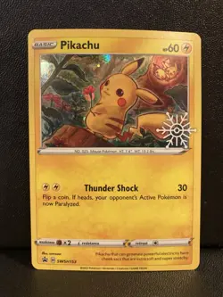 Pikachu - (Holiday Calendar) SWSH153 SWSH: NM Sword & Shield Promo Cards Holo - Image 1