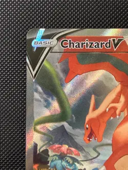 Charizard V Alt Art Brilliant Stars 154/172 Pokemon Card TCG - Image 4