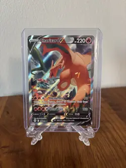 Pokemon Card Charizard V 154/172 Alt Art Brilliant Stars - FAST SHIPPING 🚚 - Image 1