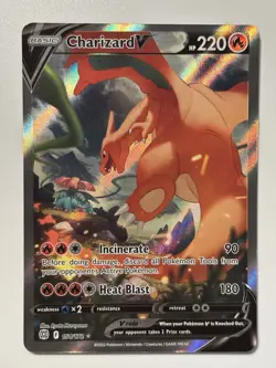 Pokemon Card Charizard V 154/172 Alt Art Brilliant Stars - FAST SHIPPING 🚚 - Image 2