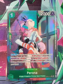 One Piece Emperors Perona (Alt Art) op09-034 English - Image 1