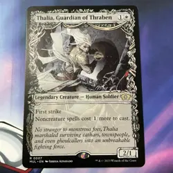 Thalia, Guardian of Thraben (7/197) March of the Machine Multiverse Legends NM - Image 1
