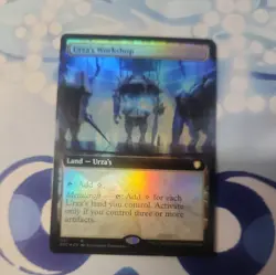 MTG: Urza's Workshop (C: The Brothers War)(Rare)(Extended Art)(Foil) - Image 1