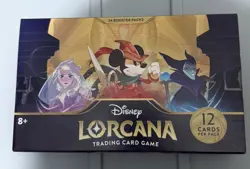 Disney Lorcana TCG The First Chapter Booster Box New Factory Sealed 24 Packs - Image 1