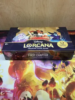 Disney Lorcana The First Chapter Booster Box Factory Sealed-24 Packs - Image 2