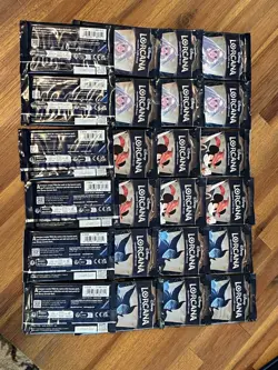 Disney Lorcana The First Chapter Lot 24 Factory Sealed Packs (= To Booster Box) - Image 5