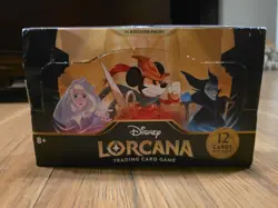 Disney Lorcana The First Chapter Booster Box Factory Sealed Ships Fast 24 Packs 4050368981905 - Image 1