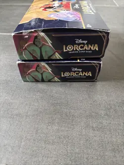 2x DISNEY LORCANA THE FIRST CHAPTER BOOSTER BOX 24 PACKS (48 Total) FACTORY SEAL - Image 2
