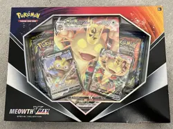 Pokemon Meowth VMAX Special Collection Box Sealed - Image 1