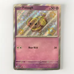Pokemon SHINY FIDOUGH SVP 069 - Paldean Fates - HOLO PROMO - - NM - Image 1