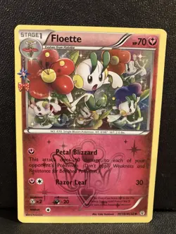 Pokemon Floette Holo RC18 from Generations Radiant Collection LP - Image 1