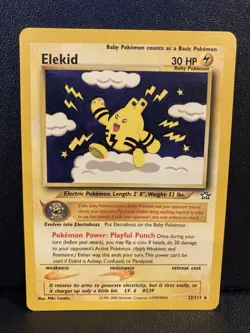 Elekid Neo Genesis Non-Holo Rare 22/111 Pokemon TCG WOTC M9256 - Image 1