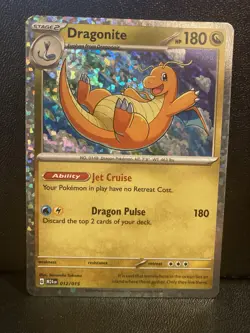 2024 Pokemon TCG Dragonite 012/015 Mcdonald’s Rare Promo Mcdonalds - Image 1