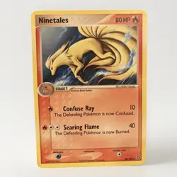 Pokemon TCG Ninetales EX Emerald 38/106 Regular Uncommon LP - Image 1