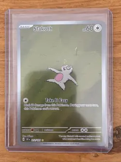 Slakoth 212/191 - Full Art Holo - NM/M - Sv08 Surging Sparks - Pokemon TCG - Image 1