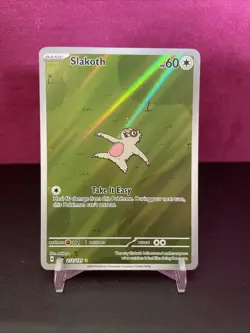 Slakoth 212/191 Sv08: 2024 Pokemon Surging Sparks Holo - Full Art JW - Image 1