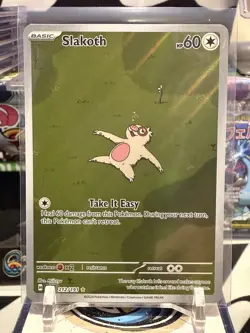 Slakoth 212/191 Sv08: 2024 Pokemon Surging Sparks Holo - Full Art JW - Image 1