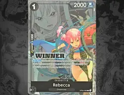 Rebecca OP04-092 (Winner Pack 2025 Vol. 2) - One Piece Promotion Cards (OP-PR - Image 1