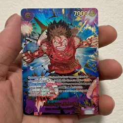 One Piece TCG Monkey.D.Luffy EB02-061 SP Special Alt Art PRB02 ENGLISH - Image 2