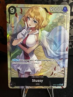 Stussy (Parallel) OP07-085 500 Years in the Future Foil One Piece Alt Art - Image 1