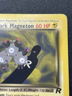 Pokemon Dark Magneton 28/82 Team Rocket 1st Edition Non-Holo Rare LP / DMG - Image 3