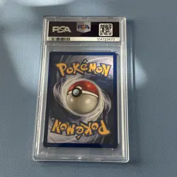 1999 Pokemon Fossil Unlimited 10/62 Holo Lapras PSA Grade 6 - Image 2