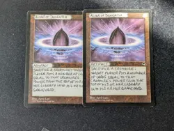 1x Lotus Petal MTG Magic the Gathering Tempest Damaged Alteration - Image 1