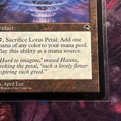 Lotus Petal, MTG from "The List" NM/M artifact magic the gathering - Image 4
