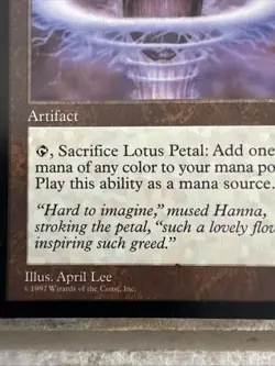 Lotus Petal Tempest MTG Magic the Gathering Fast Ship - Image 2
